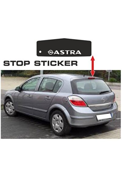 habune Opel Astra H Kasa Stop özel yeni sticker