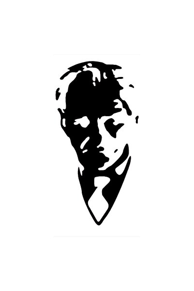 pınaxar Ataturk Portrait Sticker 20 X 40 cm Prime Adhesive