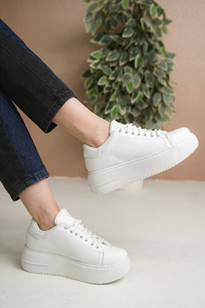 Three Bross Denní obuv Sneaker Sportovní obuv Ortopedická obuv Bílá