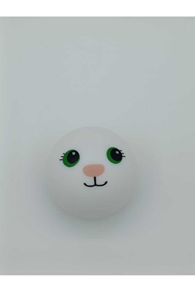 IKEA Çocuk Bebek Odası Masa Lambası Ledli Beyaz Oda Lambası