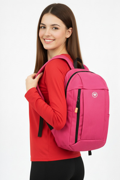 woys Günlük ve Spor Kullanım Pembe Renk Kadın Mini Sırt Çantası