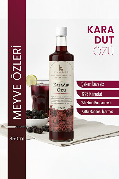Kamber Doğadan Sağlığa Karadut Özü Katkısız, 350 g
