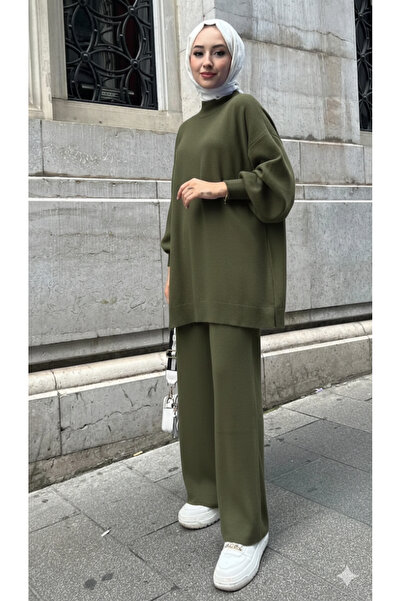 Genel Markalar Balon Kol Triko Takım