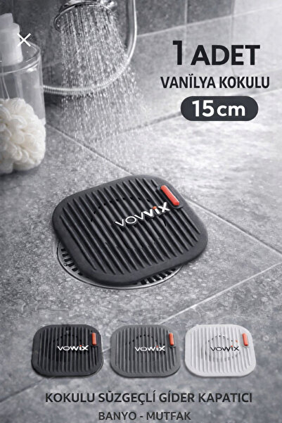 VOVVİX غطاء مانع للتسرب للحمام والمطبخ وحوض الغسيل مع مصفاة معطرة