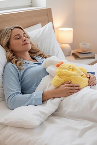 CAŞ DEKORASYON Sarı Renk Civciv Figürlü Sıcak Su Torbası