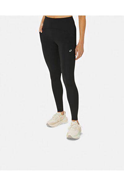 Asics ROAD HIGH WAIST TIGHT Kadın Siyah Tayt 2012C968-001