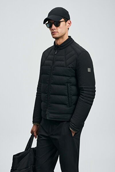 Lufian 112120241 Ralf Goose down Men's Coat Black