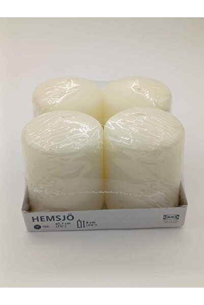 IKEA Hemsjö Blok Mum 4'lü