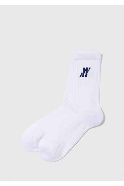 Mavi Pro Printed White Socks 0912278-622