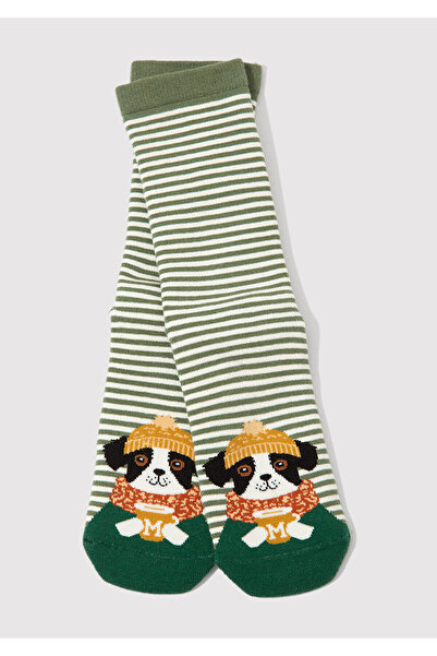 Mavi Dog Printed Green Socks 1913539-70053