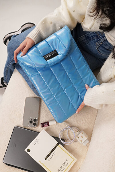 zeypack حقيبة جيسي للكمبيوتر المحمول/الكمبيوتر المحمول مقاومة للماء، مع وسادة...