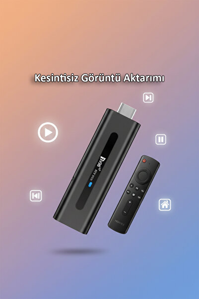 wearfit TV Android 14.0 TV Stick | 4K Ultra HD | Dual WiFi | Bluetooth | Akıl...