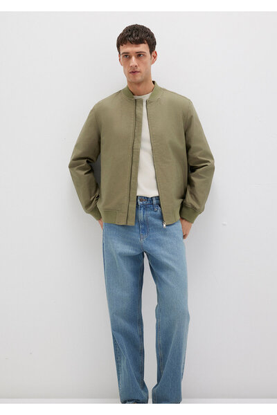 Mavi Yeşil Bomber Ceket 0110582-71559