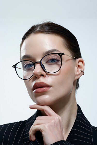 MOONMEE Tera Blue Block Glasses - Unisex Sunglasses Black Uv400 Protection