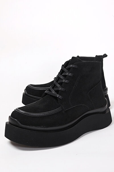 Liza Shoes حذاء نسائي من الجلد السويدي برباط من Clara A014-K700