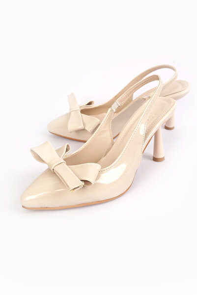 Liza Shoes Pantofi cu toc cu fundă Ella pentru femei A006-K819