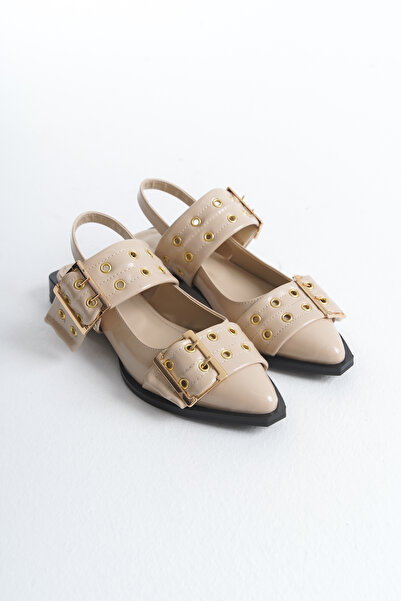 Liza Shoes ZUZU Kadın Zımbalı Bantlı Sandalet A006-K001