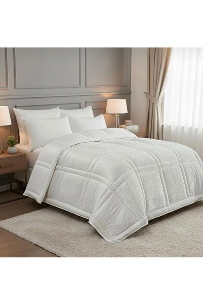 Mebey Home Brillant Kadife Çift Kişilik Yorgan