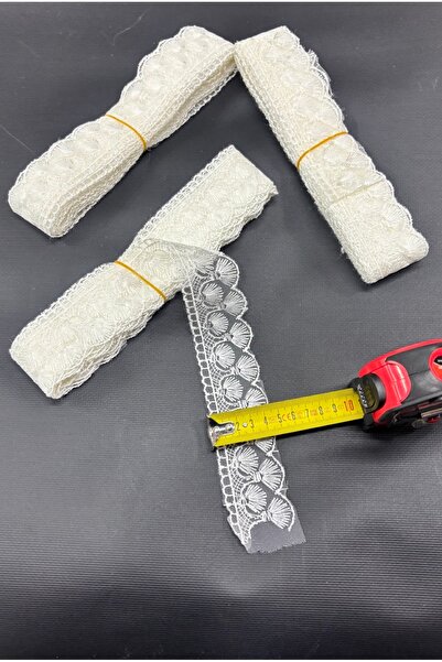 Muensu Ecru Series Tulle Guipure, Lace, Fisto, Table Guipure, Turban, Guipure