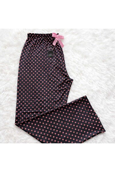 Lady Queen Παντελόνι πιτζάμας από μπαμπού λύκρα και βισκόζη σε μεγάλο μέγεθος