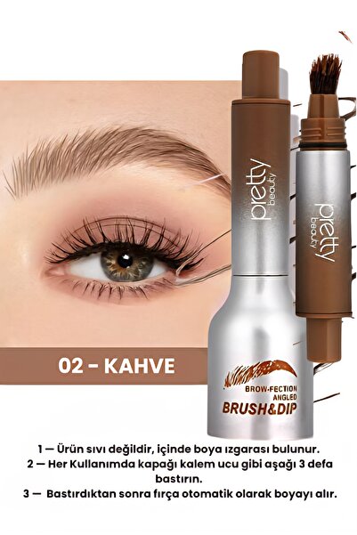 Sibelon Microblading Etkili Fırçalı Kaş Boyası - 1,5 gr