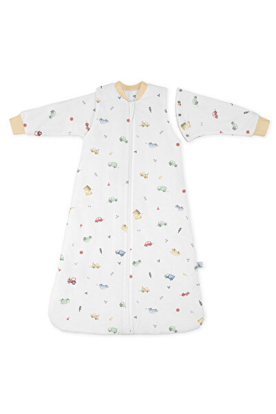 Roosac كيس نوم شتوي للأطفال من القطن المودال 2.5 توج قياسي بأكمام قابلة للفصل...