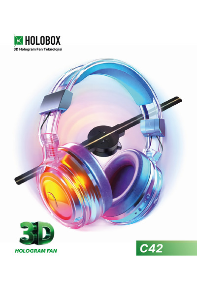 HOLOBOX C42 3D Hologram Fan 42 Cm