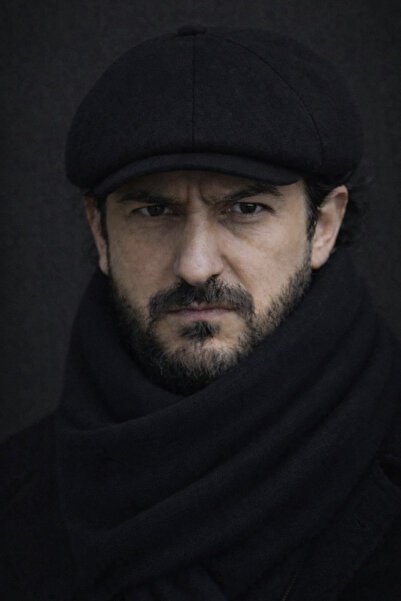 kuru Combinații de iarnă pentru bărbați (set dublu de căciulă și eșarfă groase)