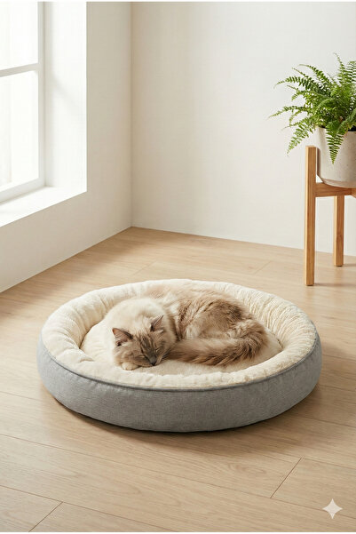 Jungolica Pet Products Bunny, Donut Şeklinde, Stres Azaltıcı, Yüksek Kaliteli...