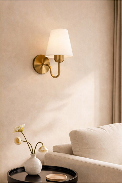 HOMİNG Still Orijinal Antik Gold Kaplama Duvar Apliği Ev Ofis Cafe Restorant