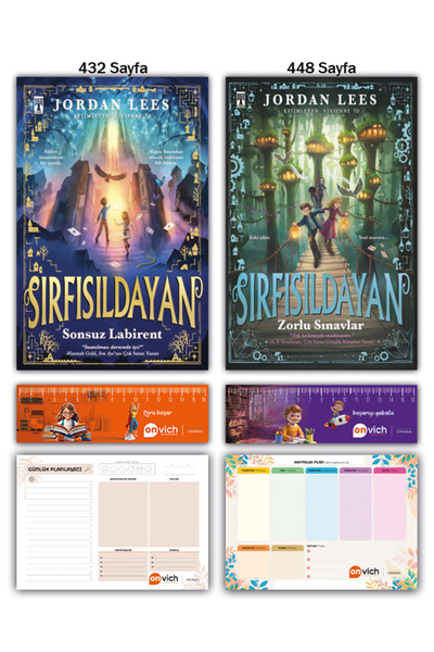 Genç Timaş Sırfısıldayan - Zorlu Sınavlar - Sonsuz Labirent 2 Kitap Set - Jor...