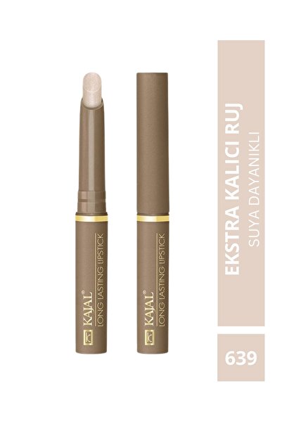 KAJAL Uzun Süre Kalıcı Açık Şeftali Ruj - Long Lasting Lipstick No:639
