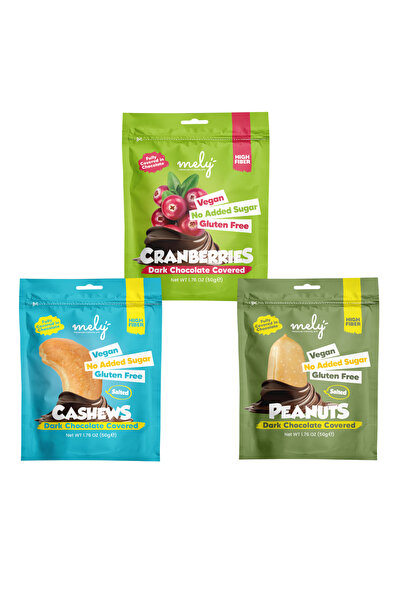 MELY GLUTENSİZ SEKER ILAVESIZ VEGAN CIKOLATA KAPLI TURNA YEMISI, ARJANTIN FIS...