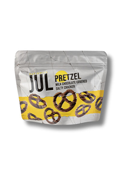 Patiswiss Jul Pretzel Sütlü Çikolata Kaplı Tuzlu Kraker, 110g