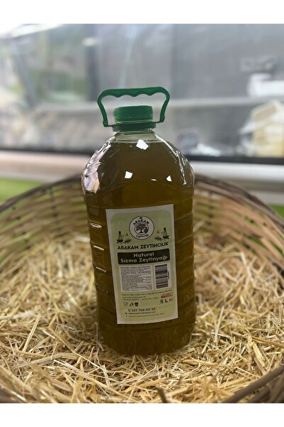 ABAKAM ZEYTİN ABAKAM ZEYTİNCİLİK EKONOMİK (5)LİTRE NATURAL SIZMA ZEYTİNYAĞI(0...