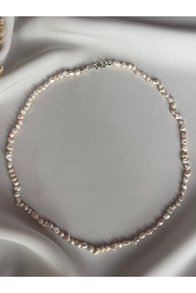 DURAN TAKI TASARIM Hakiki Inci Gümüş Kolye