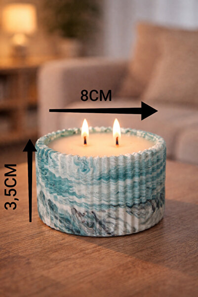 MUM Dekoratif Beton Kap Kokusuz | Minimal Tasarım | 100%El Yapımı