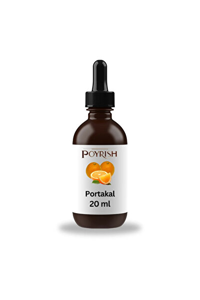 Poyrish Portakal Mum Esansı 20 ml. Doğal Mum Kokuları Mum Yapım Malzemeleri