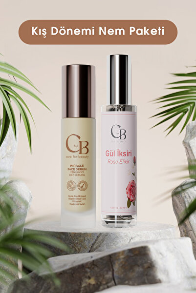 CforB Cosmetics Yenileyici Cilt Serumu & Tonik Seti