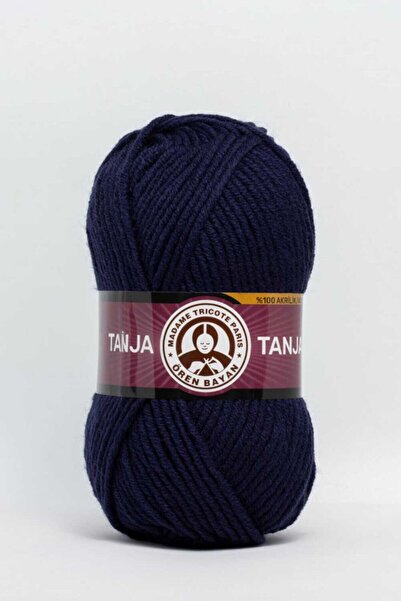 Ören Bayan Tanja El Örgü Ipi 100gr |0019-lacivert|