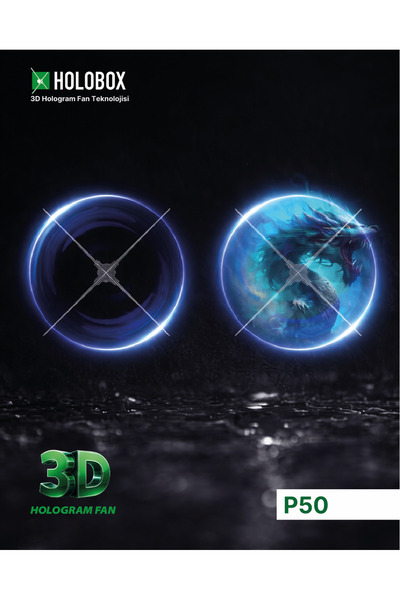 HOLOBOX P50 50cm 3D Hologram Fan