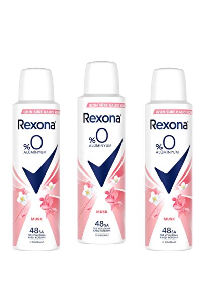 Rexona Kadın Deodorant Musk 150 ML - 3'lü