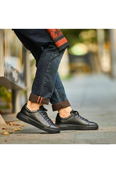 Elit 699 Черни 100% естествена кожа Ултра удобни мъжки обувки за всеки ден