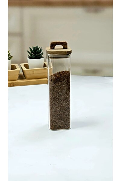 Perotti Acacıa 320ml Glass Jar 6*15