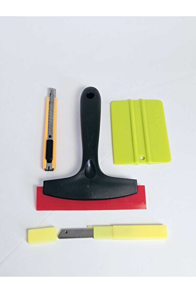 AUTOFOLYO فيلم الزجاج الأحمر - مجموعة تطبيق الرقائق المعدنية