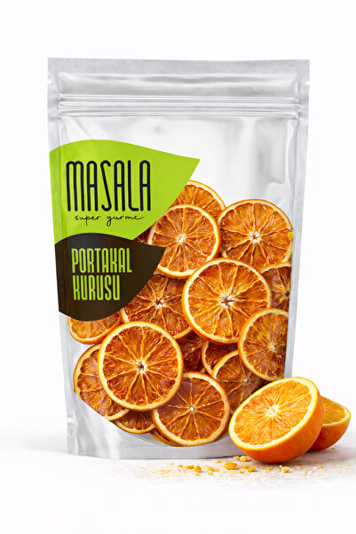 Super Gurme Masala Dilimlenmiş Portakal Kurusu 50 gr Doğal Atıştırmalık