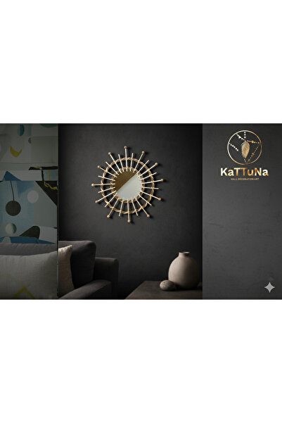 kattuna Wall Art Boncuklu Bohem Bambu Dekorasyon Ürünü