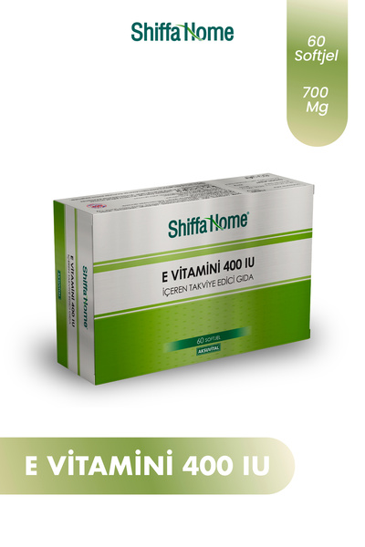 Shiffa Home E VİTAMİNİ 400 IU 700 MG X 60 SOFTGEL