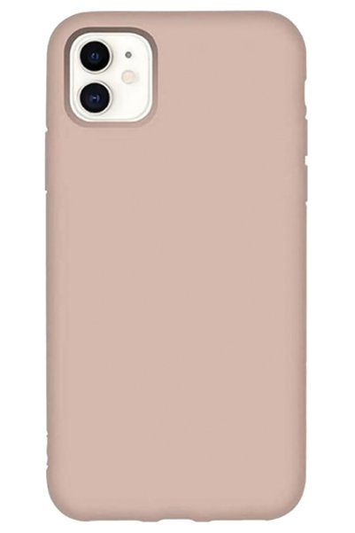 Marselit iphone 11 Uyumlu Premium Lansman Liquid Silikon Kılıf İçi Kadife-Kum...