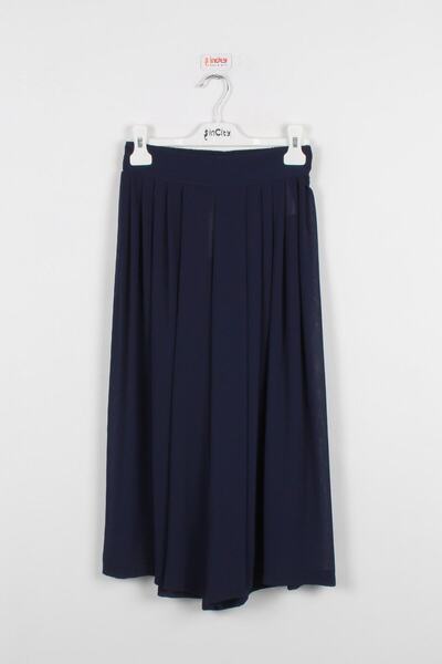 incity Παντελόνι για κορίτσια με φαρδύ πόδι Navy Blue